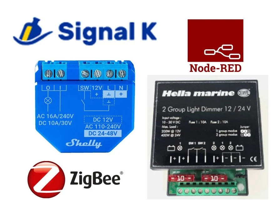 SignalK Automation of Hella LED Dimmer Module