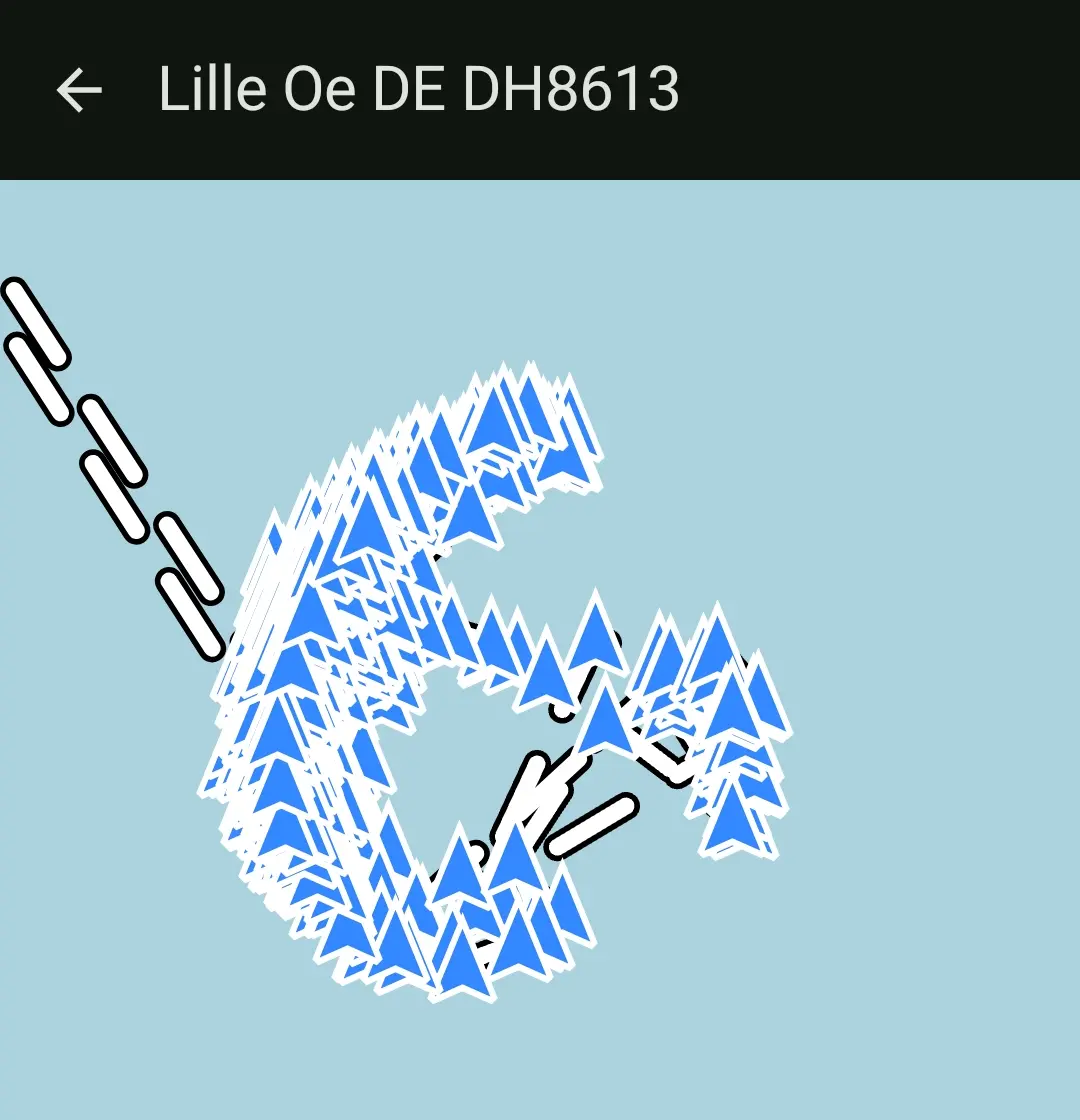 Node map in Meshtastic