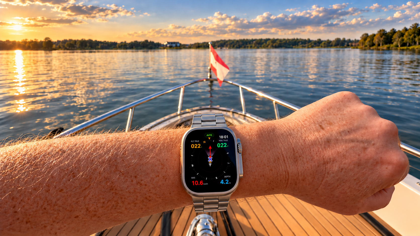 Steering My River Boat with an Apple Watch and Signal K